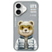 Nimmy Cool&Cute 2.0 Bear Case за iPhone 16 - сив