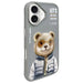 Nimmy Cool&Cute 2.0 Bear Case за iPhone 16 - сив