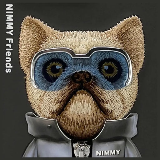 Nimmy Cool&Cute 2.0 Dog Case за iPhone 15 Pro Max - черен
