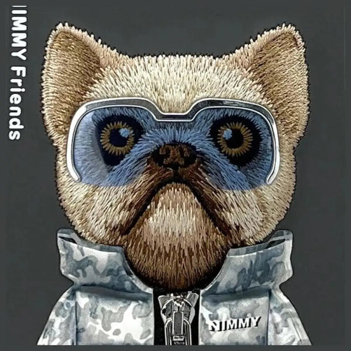 Nimmy Cool&Cute 2.0 Dog Case за iPhone 16 Pro Max - черен