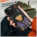 Nimmy Cool&Cute 2.0 Monkey Case за iPhone 15 Pro - черен