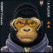 Nimmy Cool&Cute 2.0 Monkey Case за iPhone 15 Pro - черен
