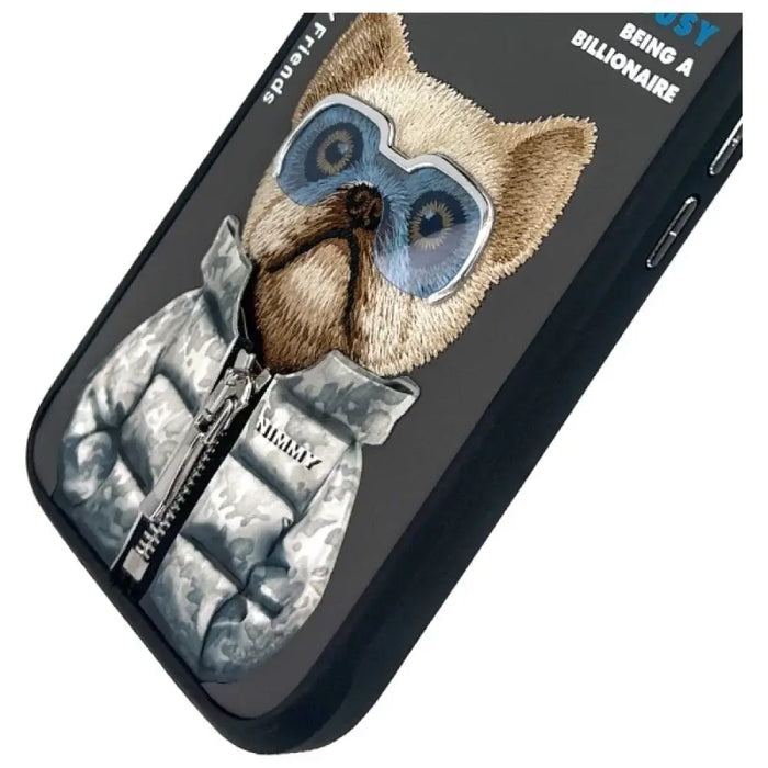 Nimmy Cool&Cute 2.0 Dog Case за iPhone 16 - черен