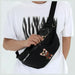 Nimmy Crossbody Glasses Cool Cat Чанта за рамо - розово