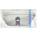 Nimmy Crossbody Glasses Cool Cat Чанта за рамо - сива