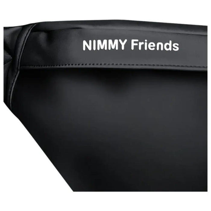 Nimmy Crossbody Glasses Cool Dog Чанта за рамо - черна