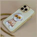 Nimmy Glasses Cool Case за iPhone 15 Pro Max - бежов