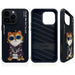 Nimmy Glasses Cool Cat Case за iPhone 15 Pro - черен