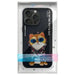 Nimmy Glasses Cool Cat Case за iPhone 15 Pro - черен