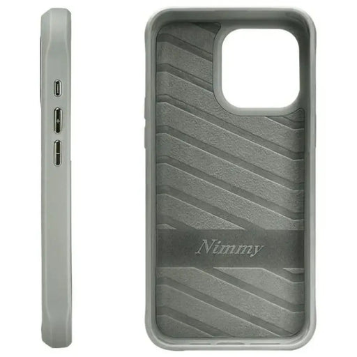 Nimmy Glasses Cool Cat Case за iPhone 15 Pro Max - сив