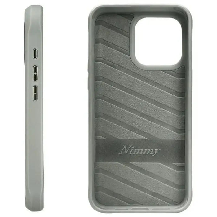 Nimmy Glasses Cool Cat Case за iPhone 15 Pro - сив