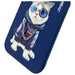 Nimmy Glasses Cool Cat Case за iPhone 15 - син