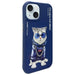 Nimmy Glasses Cool Cat Case за iPhone 15 - син