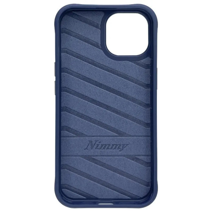 Nimmy Glasses Cool Cat Case за iPhone 15 - син