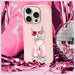 Nimmy Glasses Cool Cat Case за iPhone 16 Pro Max - розов
