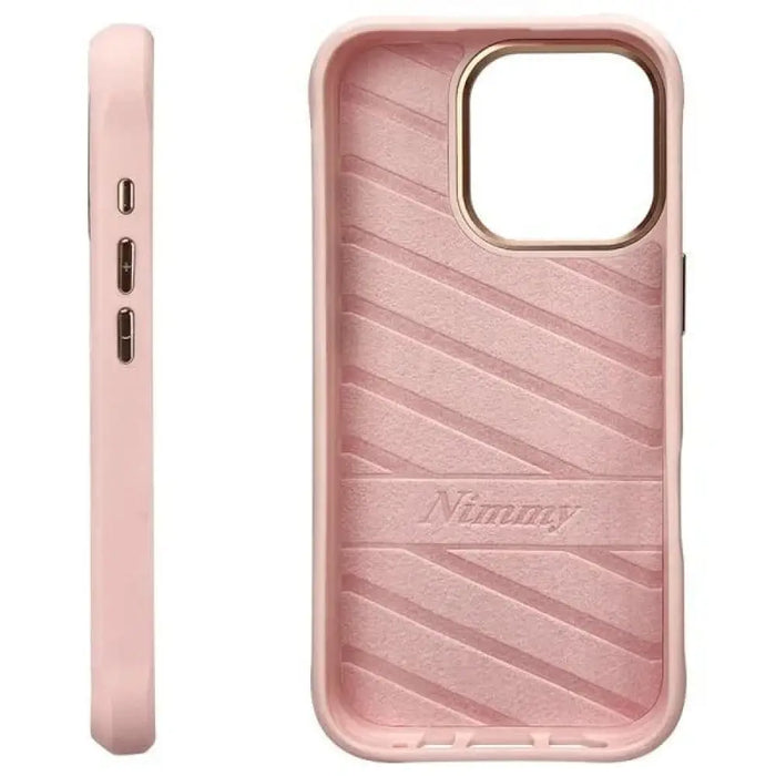 Nimmy Glasses Cool Cat Case за iPhone 16 Pro Max - розов