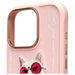 Nimmy Glasses Cool Cat Case за iPhone 16 Pro - розов