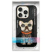 Nimmy Glasses Cool Dog Case за iPhone 16 Pro - черен