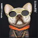 Nimmy Glasses Cool Dog Case за iPhone 16 Pro Max - черен