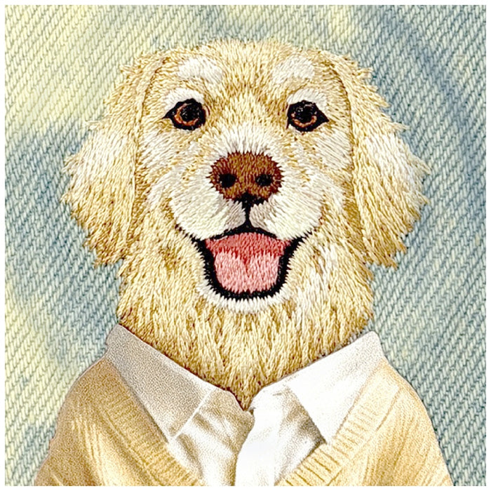 Калъф Nimmy Gentle Pets Series Dog MagSafe за iPhone 17 Pro - кафяв