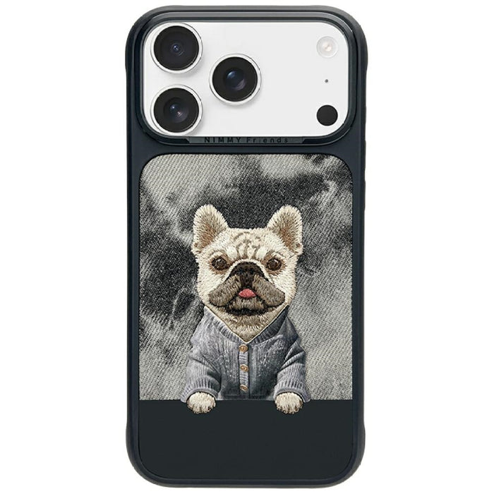 Калъф Nimmy Gentle Pets Series Dog MagSafe за iPhone 17 Pro - черен