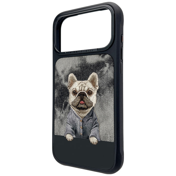 Калъф Nimmy Gentle Pets Series Dog MagSafe за iPhone 17 Pro - черен