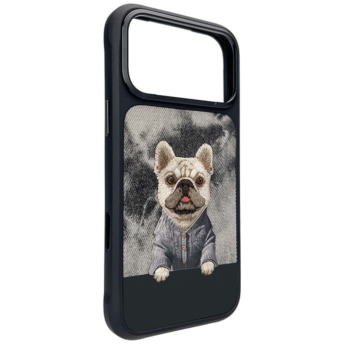 Калъф Nimmy Gentle Pets Series Dog MagSafe за iPhone 17 Pro Max - черен