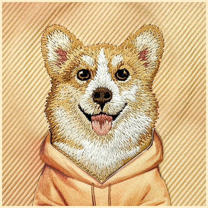 Калъф Nimmy Gentle Pets Series Dog MagSafe за iPhone 17 Pro Max - оранжев