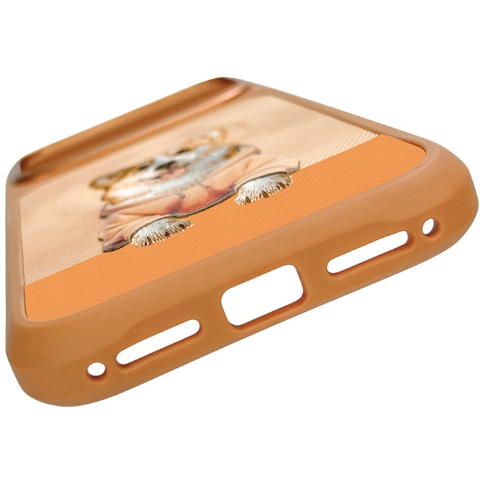 Калъф Nimmy Gentle Pets Series Dog MagSafe за iPhone 17 Pro Max - оранжев