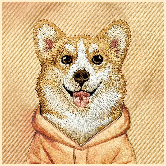 Калъф Nimmy Gentle Pets Series Dog MagSafe за iPhone 17 Pro - оранжев