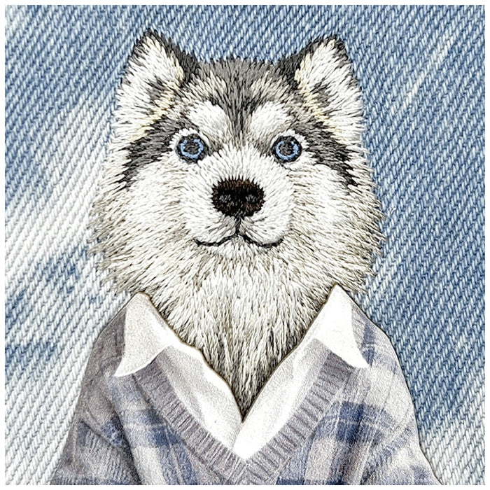 Калъф Nimmy Gentle Pets Series Dog MagSafe за iPhone 17 Pro - сив