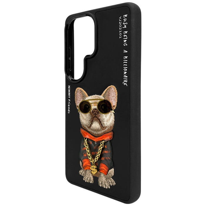 Калъф Nimmy Glasses Cool Dog за Samsung Galaxy S26 Ultra - черен