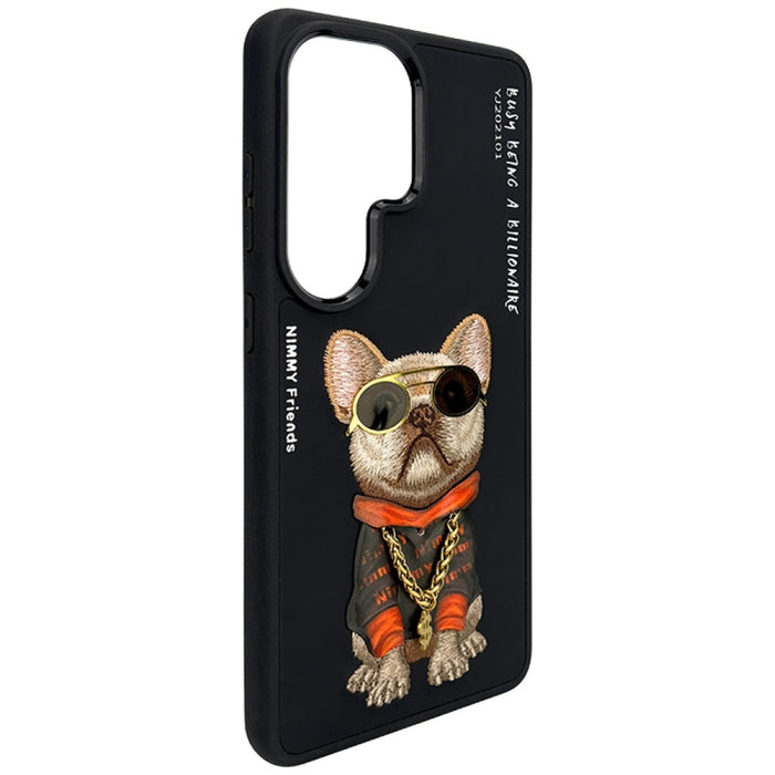 Калъф Nimmy Glasses Cool Dog за Samsung Galaxy S26 Ultra - черен