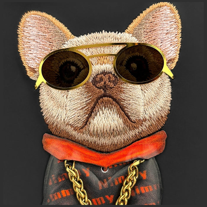 Калъф Nimmy Glasses Cool Dog за Samsung Galaxy S26 Ultra - черен