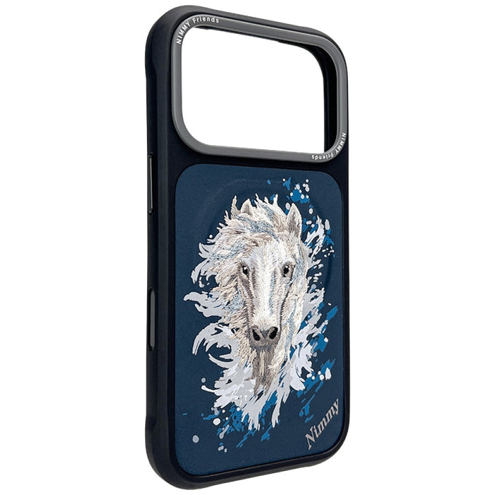 Калъф Nimmy Koń MagSafe за iPhone 17 Pro - тъмносин