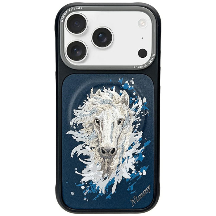 Калъф Nimmy Koń MagSafe за iPhone 17 Pro - тъмносин