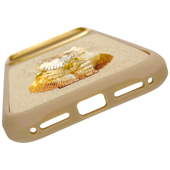 Калъф Nimmy Lucky Fashion Cat MagSafe за iPhone 17 Pro - кафяв