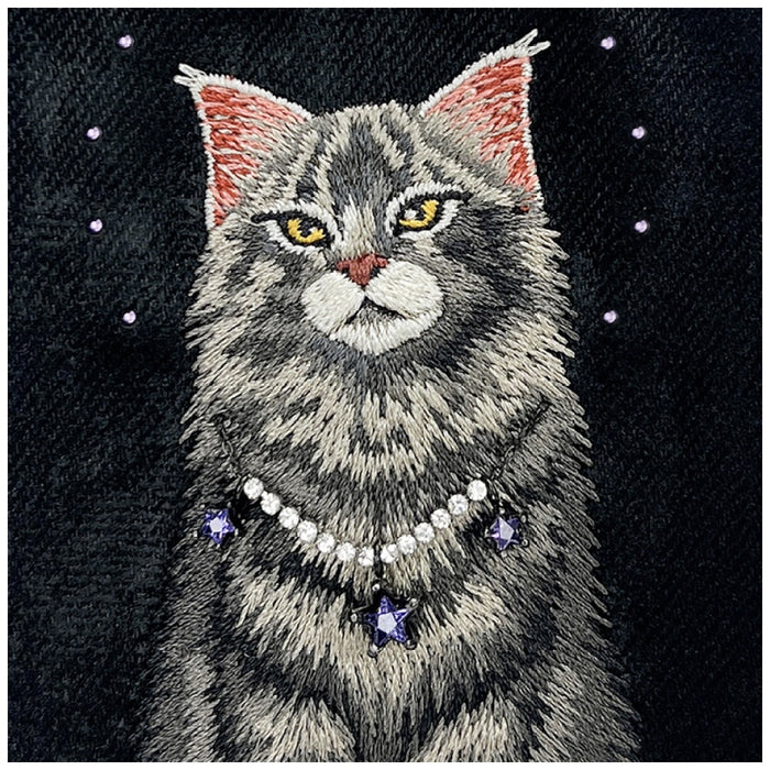 Калъф Nimmy Lucky Fashion Cat MagSafe за iPhone 17 Pro - черен