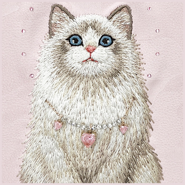 Калъф Nimmy Lucky Fashion Cat MagSafe за iPhone 17 Pro Max - розов