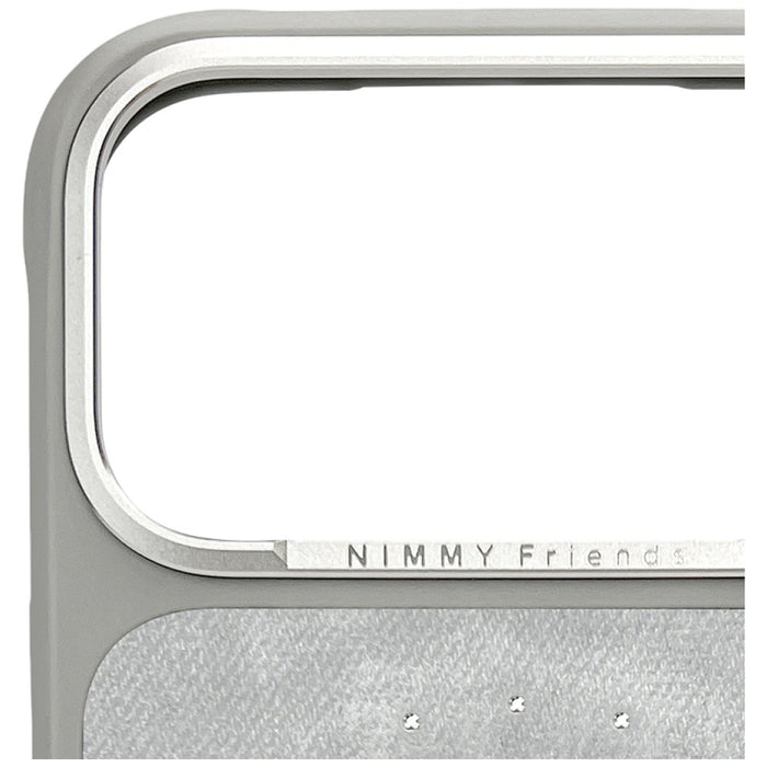 Калъф Nimmy Lucky Fashion Cat MagSafe за iPhone 17 Pro Max - сив