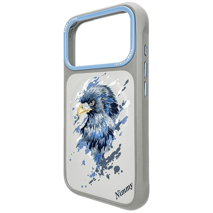 Калъф Nimmy Eagle MagSafe за iPhone 17 Pro - светло сив