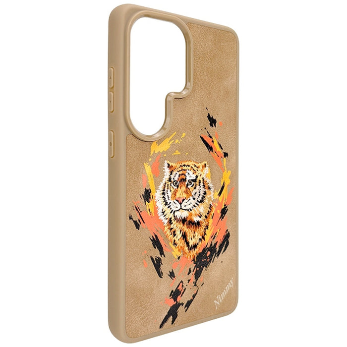 Калъф Nimmy Tiger MagSafe за Samsung Galaxy S26 Ultra - кафяв