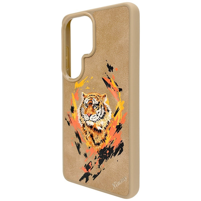 Калъф Nimmy Tiger MagSafe за Samsung Galaxy S26 Ultra - кафяв