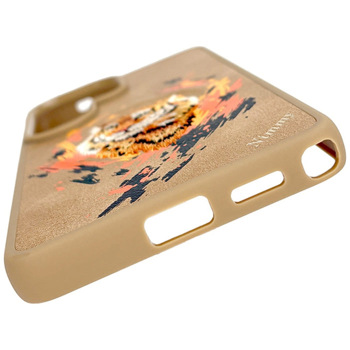 Калъф Nimmy Tiger MagSafe за Samsung Galaxy S26 Ultra - кафяв