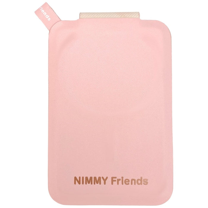Nimmy New Big-Eye Cute Pets 2.0 Магнитен портфейл за кучета със стойка за телефон - розов
