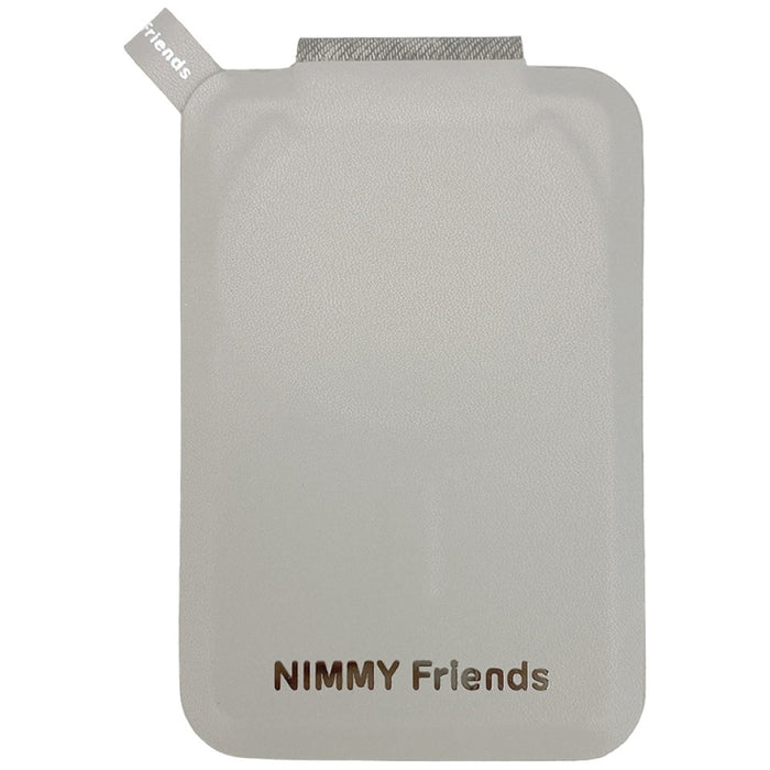 Nimmy New Big-Eye Cute Pets 2.0 Магнитен портфейл за кучета със стойка за телефон - сив