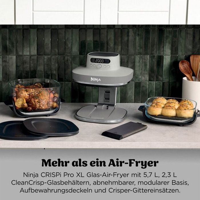 Фритюрник NINJA CRISPi PRO XL 7-in-1 Air-Fryer AS101EULG