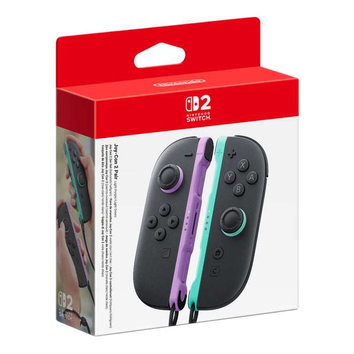 JOY-CON PAIR NINTENDO SWITCH 2 PURPLE/GREEN