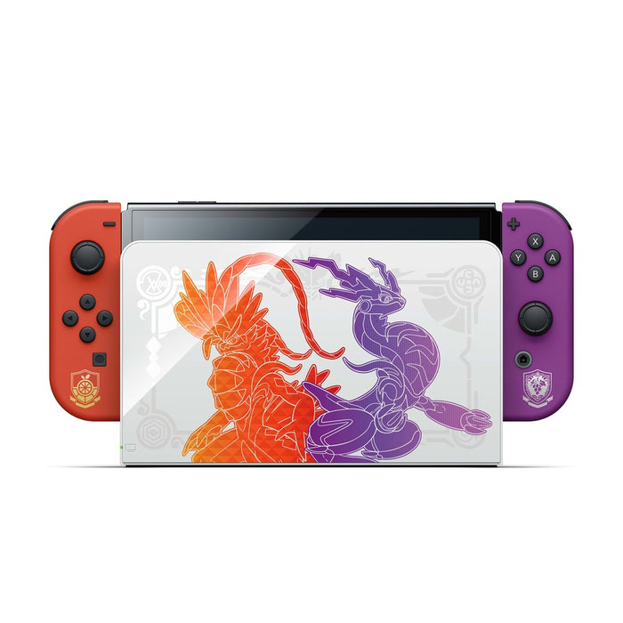 Nintendo Switch Oled Pokémon Scarlet & Violet Edition преносима игрова конзола 17.8 см (7") 64 GB сензорен екран Wi-Fi Многоцветен