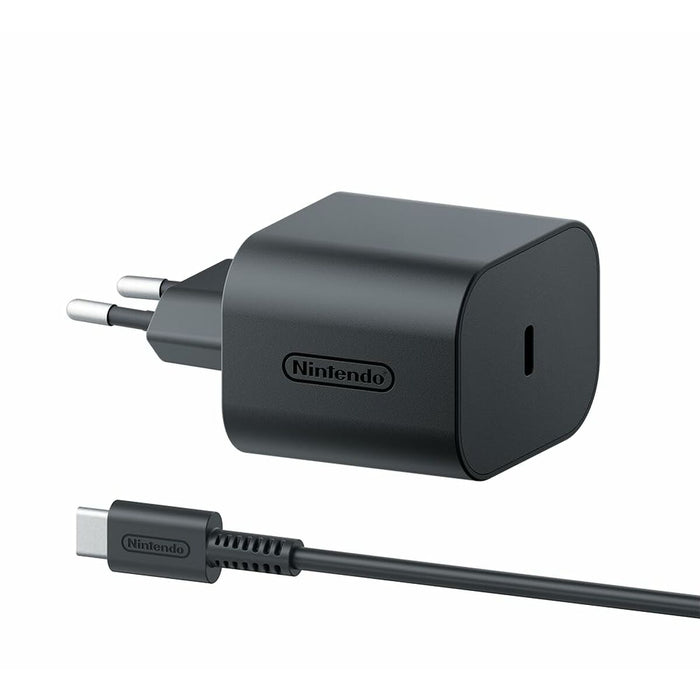 USB Cable Nintendo CARGA N-SWITCH 2 Черен